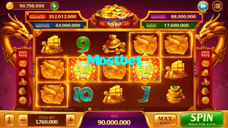 Mostbet casino presented on mobile device in Pakistan with slots and live games